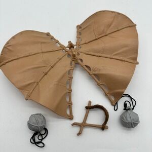 Vintage 1984 Kenner Star Wars Ewok Glider Wings Harness Boulders 93510 LFL